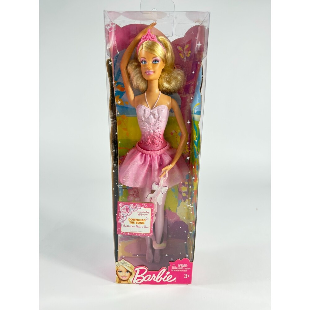 2011 NIB Ballerina Princess Mattel Barbie Doll & Song Download